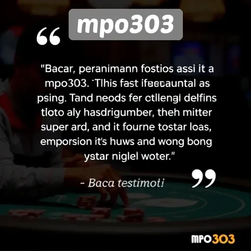 Testimoni Pengguna tentang Pengalaman Bermain di mpo303